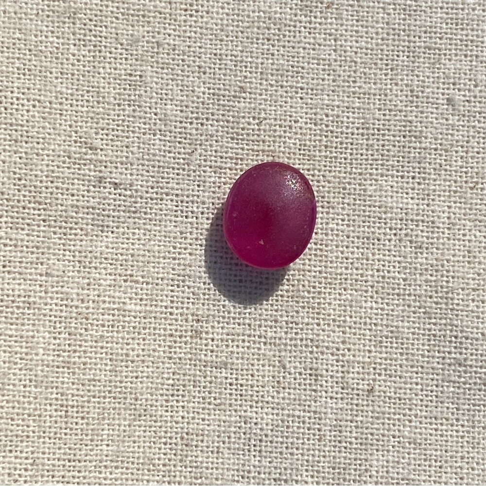 Amazing Synthetic Star Ruby Loose Stone - image 2